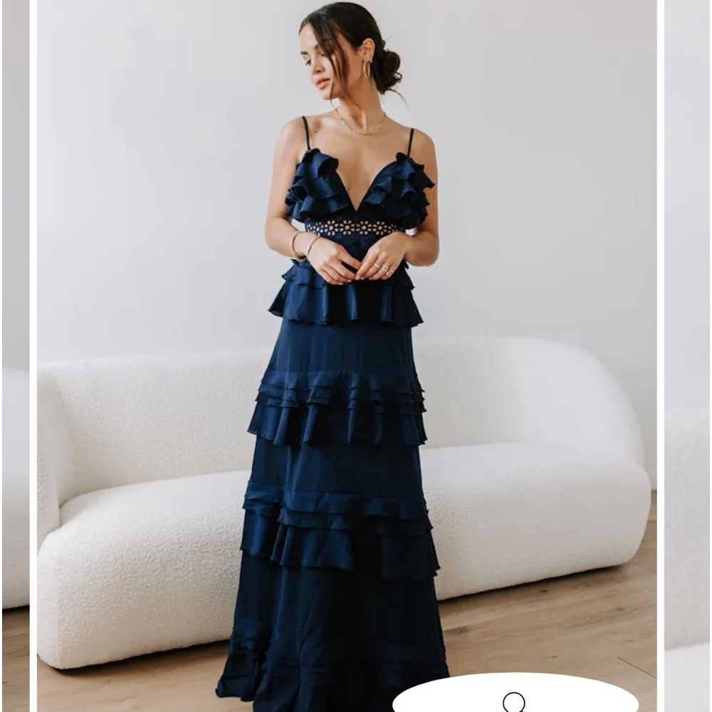 Tiered Ruffle Maxi Dress